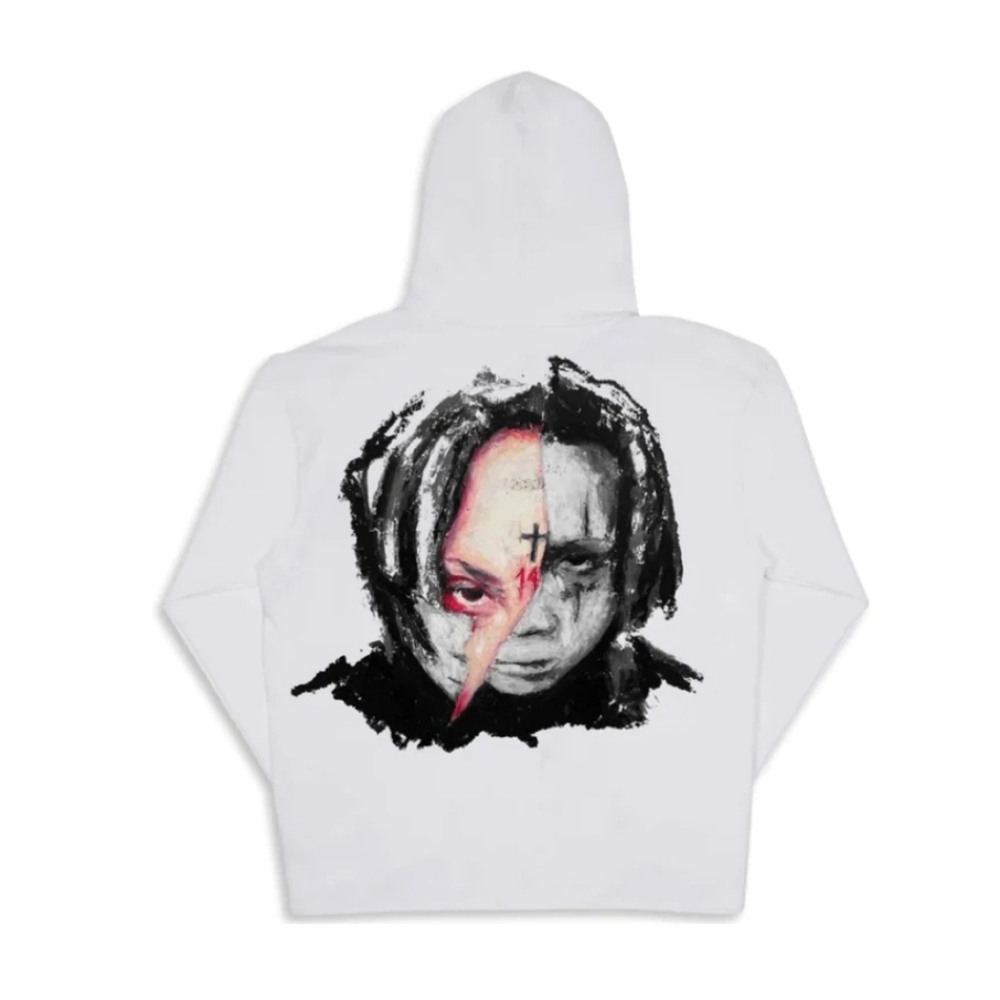 Revenge x Trippie Red Arch Logo Hoodie
